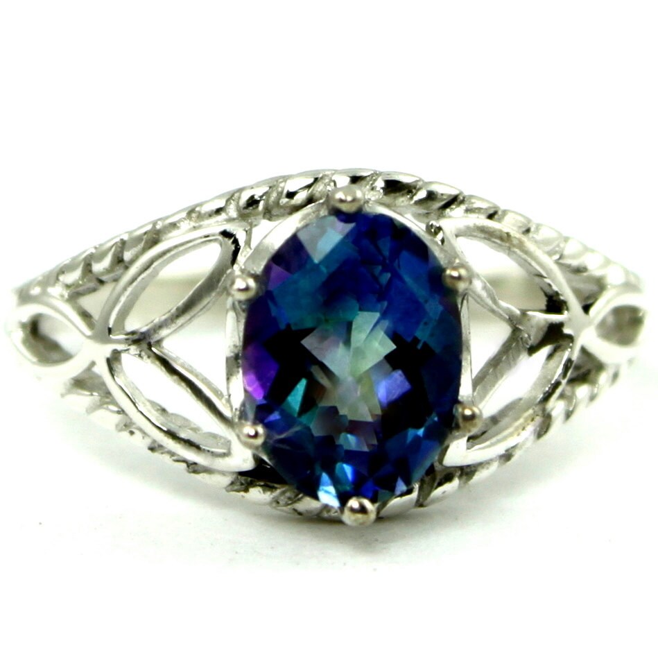 Neptune Garden Topaz 925 Sterling Silver Ring SR137