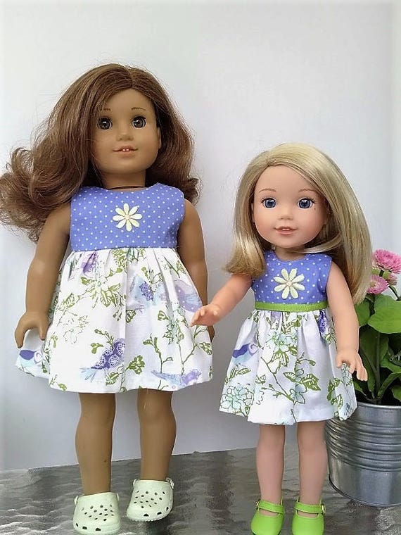 Handmade Matching Dresses For Your American Girl Doll Or The