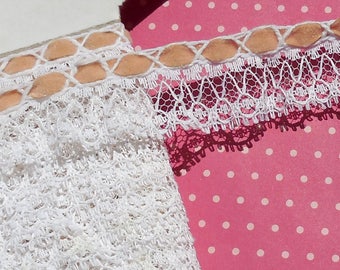 Vintage Lace Trim Tan Ribbon Lace Trim