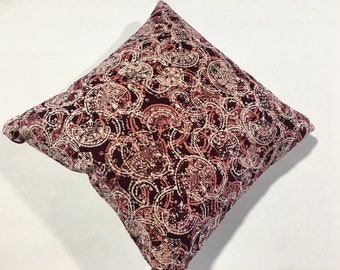 18 x 18 Batik Print Pillows