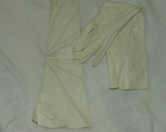 Vintage Opera Length Kid Gloves