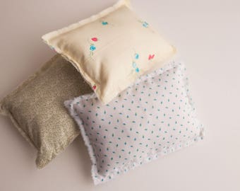 Pillow covers/newborn pillow props/ pillow props- Floral pillow covers