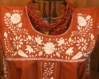 UT Texas Puebla Mexican Dress small medium large xlarge