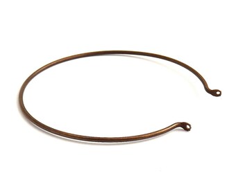 Vintaj Natural Brass Creative Hoop