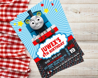 Thomas The Train Invitation,Thomas The Train Birthday,Thomas The Train Birthday Party,Thomas The Train Printable-262