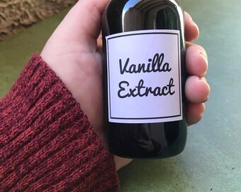 Homemade Vanilla Extract