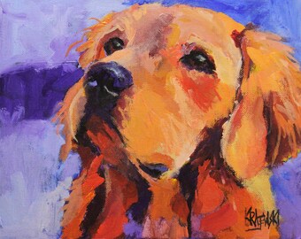 Labrador Retriever Art Print of Original Watercolor Painting