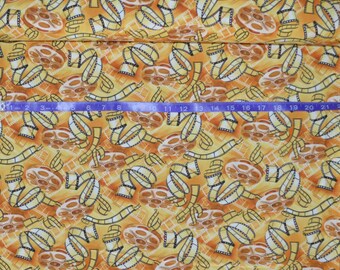 Benartex That's Hollywood Movie Reels - Hollywood Movie Fabric - 100% cotton woven fabric - Choose your cut
