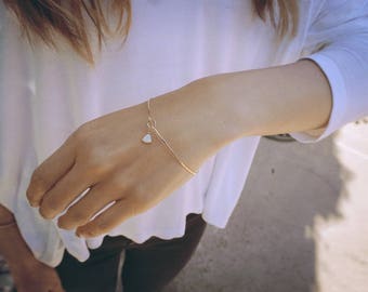 opal dainty bracelet, opal bracelet, gold bangle bracelet, thin gold bracelet, minimalist bracelet