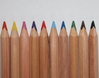 10 Jumbo Triangular Pencils
