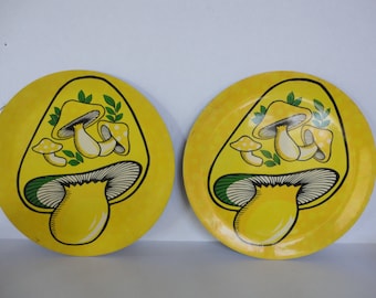 Mid Century Modern Trays - set of 2