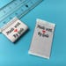300 Clothing Labels, Logo Label, Childrens Clothing Labels, Fabric Tags, Custom clothing labels, Identification Labels, hem tag labels