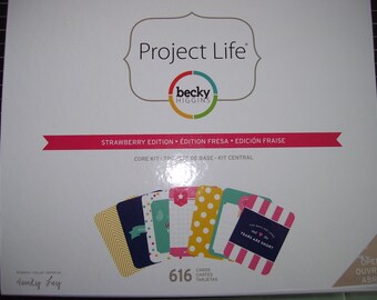 Project Life Strawberry Edition Partial Kit