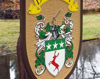 Family Crest / Coat of Arms / Double name