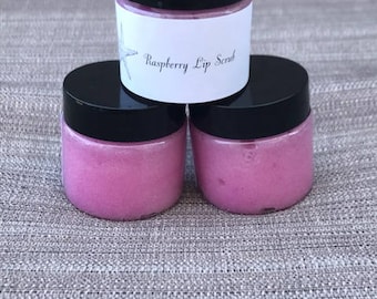 Raspberry Lip Scrub