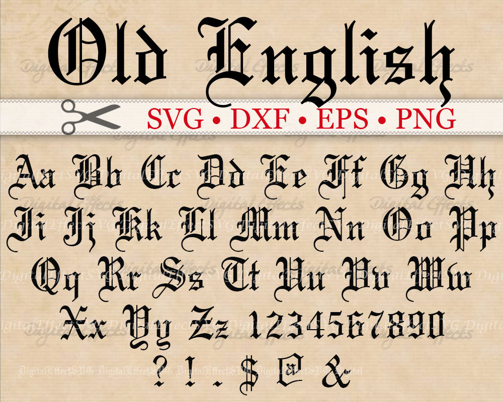 Font Old English Juvecenitdelacabreraco