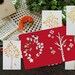 Four seasons tree Stencil for bullet journal bujo planner bible art journaling