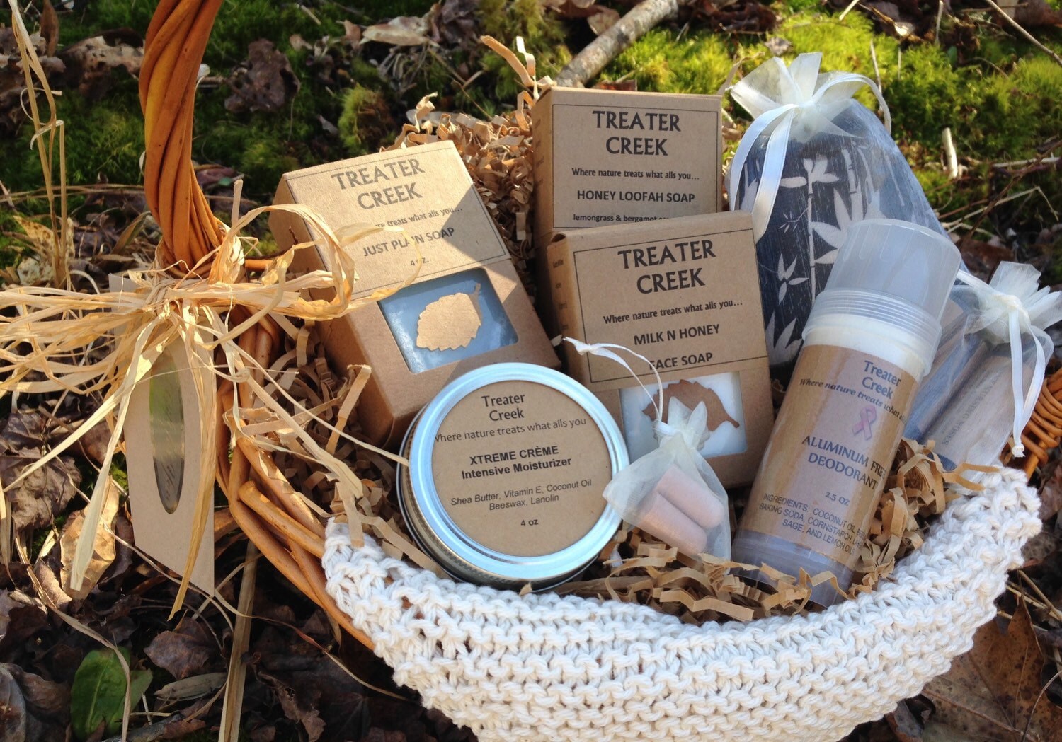 Chemo Gift Basket Cancer Patient Support Ivory Hand