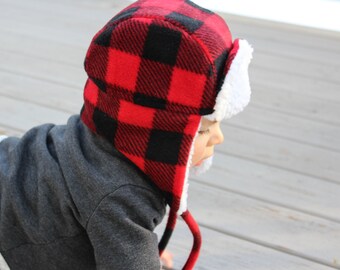 Baby Bomber Hat | Trapper Hat | Lumberjack Hat