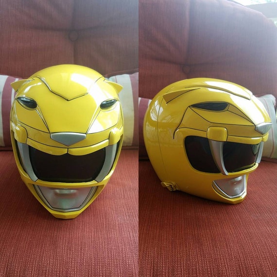 Mighty Morphin Yellow Power Ranger finished and helmet made