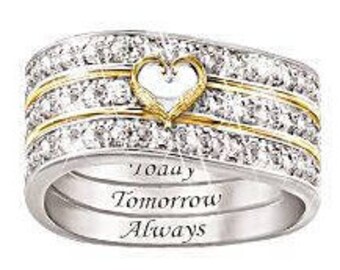 13diamond eternity ring