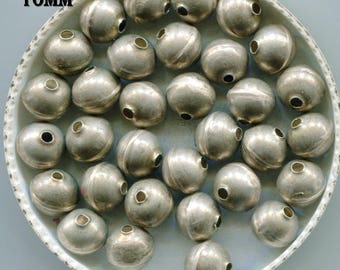 Navajo Sterling Bench Made Round Pearl Beads SS332.SS333.SS334.SS338.SS341R.SS347.SS352.SS355.SS359