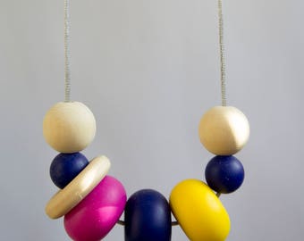 Teething & Nursing Necklace | Silicone Necklace | New Baby Gift | Sensory Necklace | Baby Shower Gift | New Mum Gift | Silicone Teething