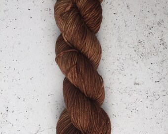 Hand Dyed Worsted Yarn, Knitting Yarn, 100% Superwash Merino Wool, 100g/218 yards