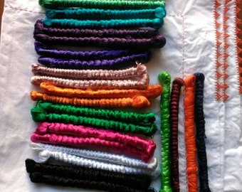 Natural sabra thread - silk plant - different colors available.