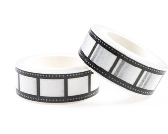 Cinema black and white washi tape
