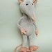 stuffed rat dog toy