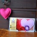 Kids Sewing Kit, Two Hearts Lavender Lovey Felt