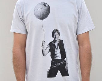Han Solo mens graphic tee, star wars t-shirt, dad shirt, gift for husband, birthday gift for dad, his shirt, Father's day gift for him