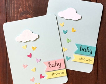 Baby Shower Card, Handmade Baby Shower Card, Handmade Baby Card, Baby Card, Its a Boy, Its a Girl, Boy Baby Shower, Baby Boy