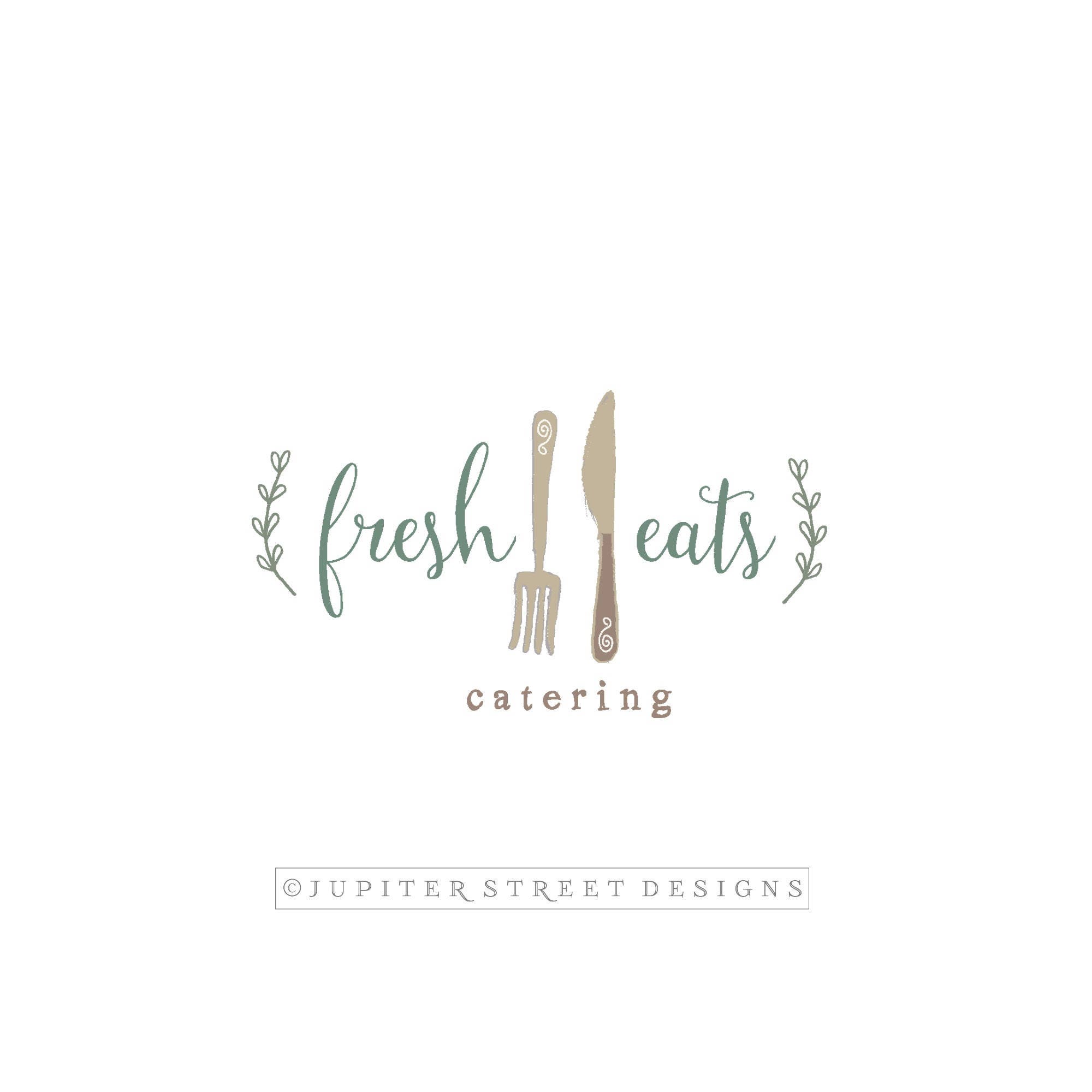 Logo design-Catering Logo-Food Logo-Blog Logo-Business