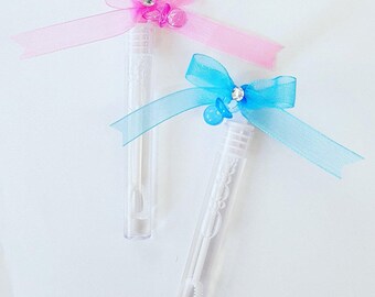 20 Bubble wands baby shower favours Christening Baptism Childrens Party favours
