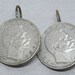 Antique silver coin earrings one dinar 1915, vintage,hand made,Serbia,King Petar first, coin, СРБИJЕ, jewelry,women, gift for mam,home decor