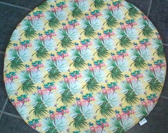 Baby Play Mat, Padded Play Mat, Round Play Mat, Modern, Nursery Decor, Nursery Rug, Baby Gift, Tummy Time Mat