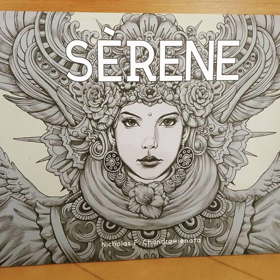 SERENEsigned coloring Book by Nicholas F. Chandrawienata