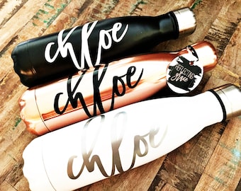 Like a Yeti Water Bottle|Like A Swell Water Bottle|Monogrammed Water Bottle|Bridal Party Water Bottle|Personalized Travel Water Bottle