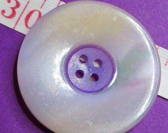 Parma violet button mother of Pearl 3 cm - #6254_30
