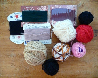 Vintage Yarn Lot