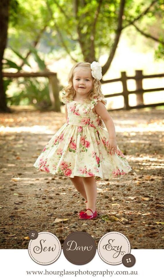 Little girls long dress patterns girls