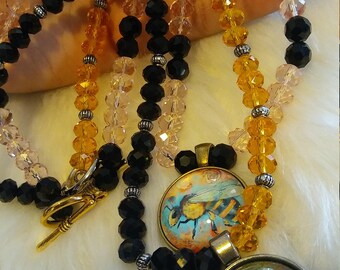 Bee Pendant Necklace