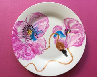 Hand painted Porcelain plates