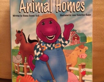 Barney's Animal Homes 1998, Barney's Great Adventure, Barney's Animal Homes a Lift and Peek Book Barney's, Barney Books