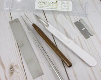 The Makers Essentials - Cutting Tools Kit - Polymer Clay Tools - Metal Clay Tools