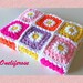 Crochet Baby Blanket, Handmade Baby Blanket, Baby Boy Blanket,Baby Girl Blanket Grany Square