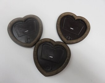 Heart Shaped Plastic Needlework Picture Frame