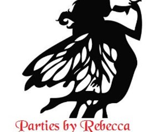 Fairy Silhouette SVG file